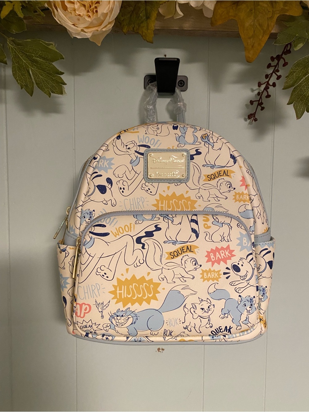 NWT Loungefly Disney Pets Critters Mini Backpack